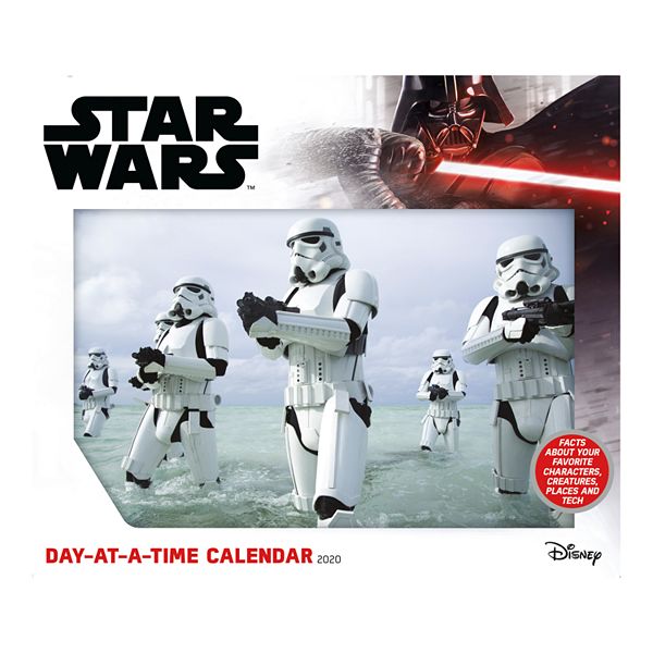 Trends International Disney Star Wars Day At A Time 2020 Table Calendar