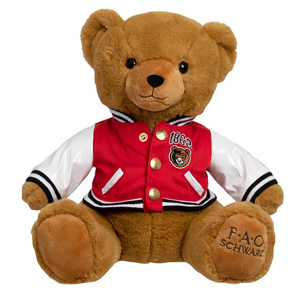 Bo-Toys Cute Plush Teddy Bear in a Jacket Stuffed Animal 10 inches