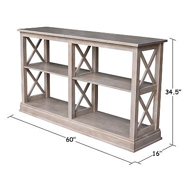 International Concepts Hampton Sofa Console Table