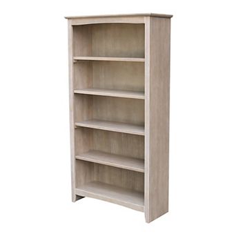 International Concepts Shaker 5-Shelf Bookcase