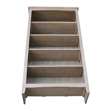 International Concepts Shaker 5-Shelf Bookcase