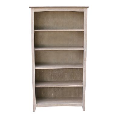 International Concepts Shaker 5-Shelf Bookcase
