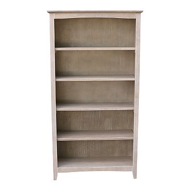 International Concepts Shaker 5-Shelf Bookcase