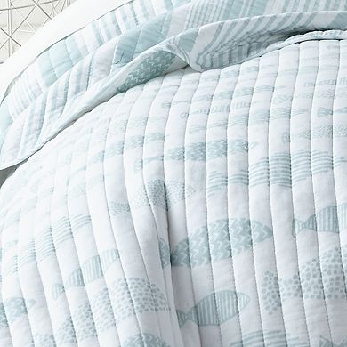 Levtex Aqua Breeze Quilt Set