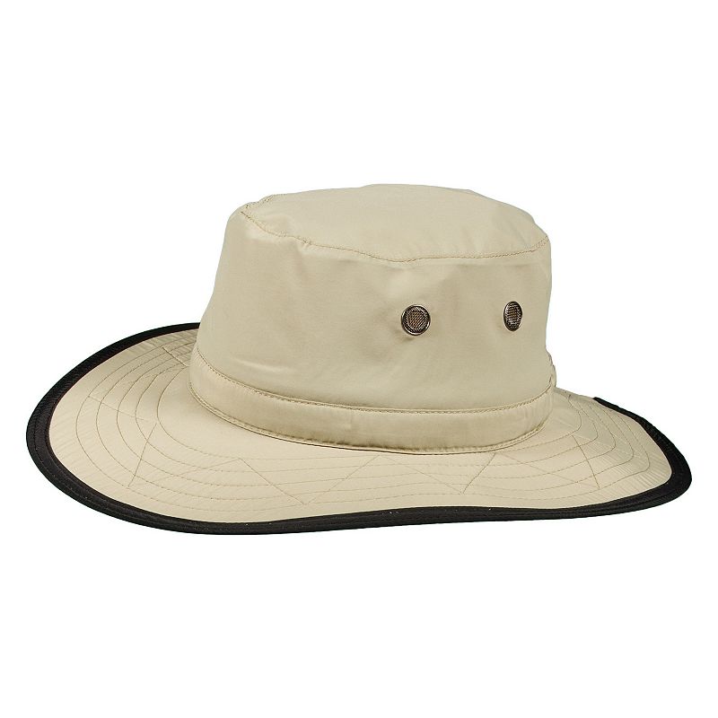 Mens DPC CoolMax Boonie Hat, Size: Small/Medium, Beig/Green