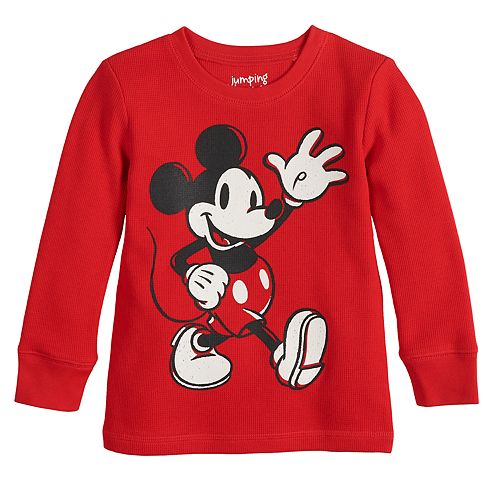 mickey mouse thermal shirt