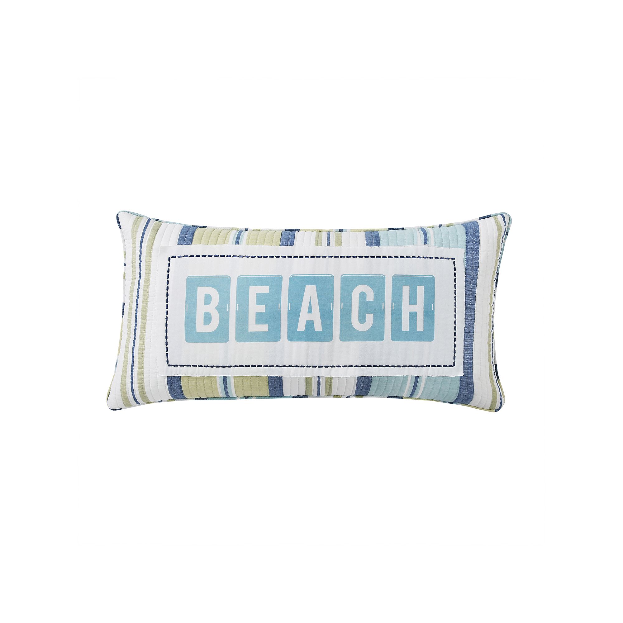 Levtex Home Bayport Beach Pillow, Blue
