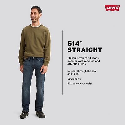 Men s Levi s 514 Straight Fit Flex Jeans