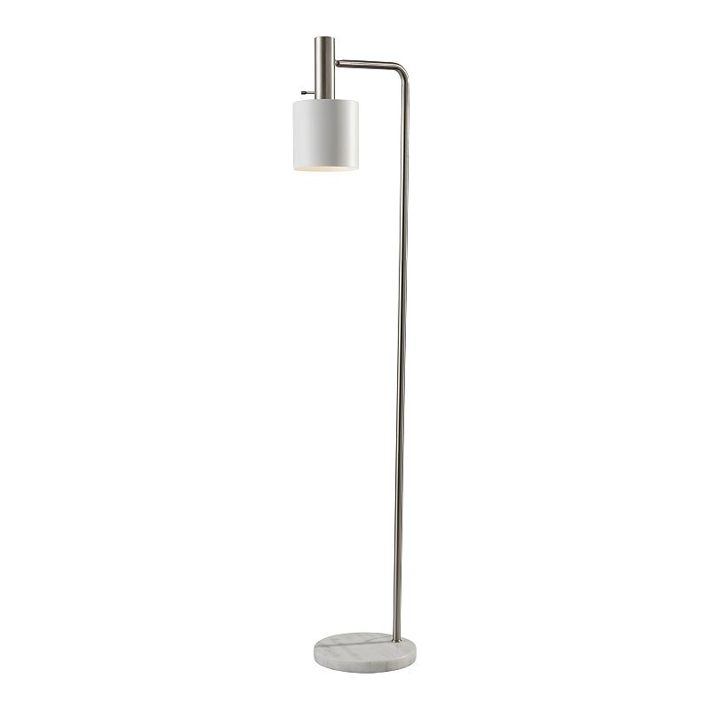 ADESSO Emmett Floor Lamp, White