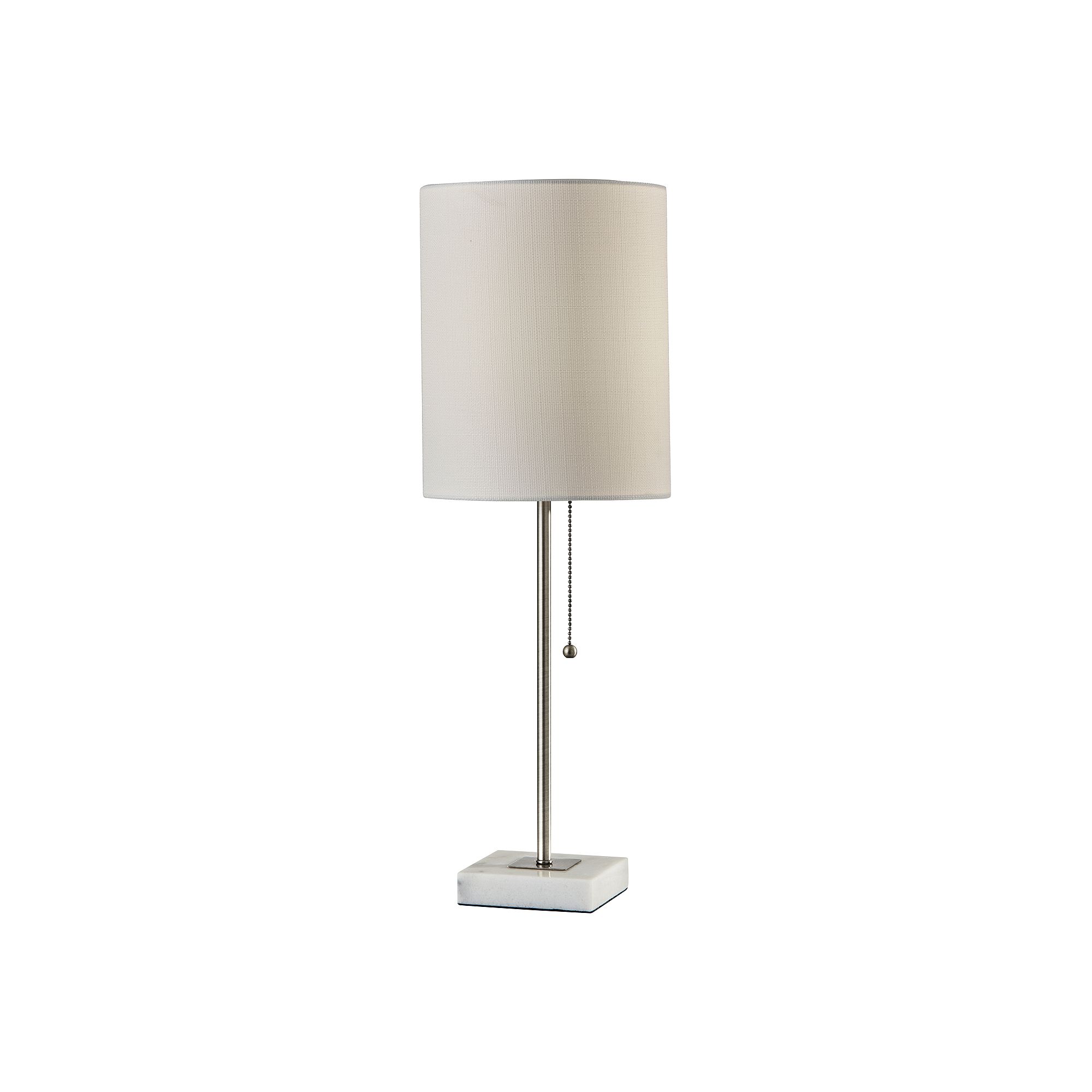 ADESSO Fiona Table Lamp, Gray