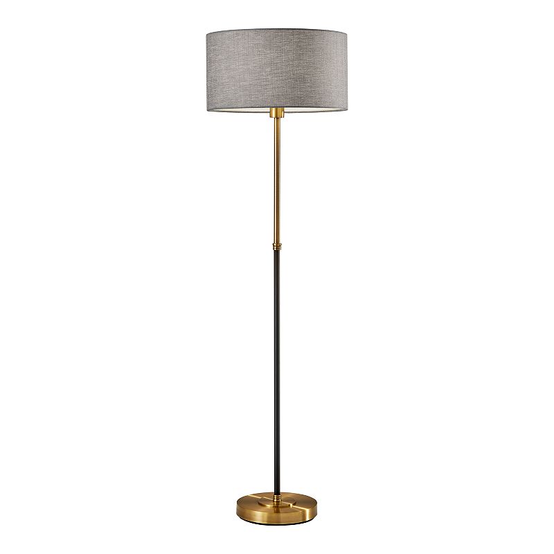 ADESSO Bergen Floor Lamp, Brown