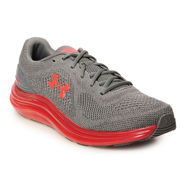 Grey and red under cheap armour shoes