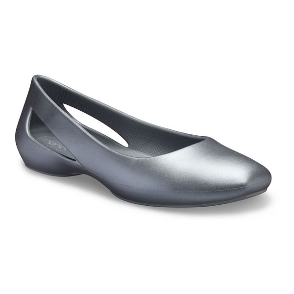 Crocs™ Sloane Shine Wgfp W Clog in Black Womens Shoes Flats and flat shoes Sandals and flip-flops Save 14% 