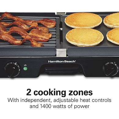 Hamilton Beach 3-in-1 Grill & Griddle Combo