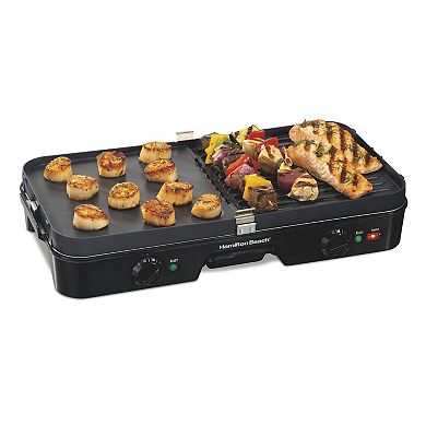 Hamilton Beach 3-in-1 Grill & Griddle Combo