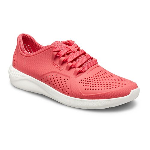 red white and blue flat shoes