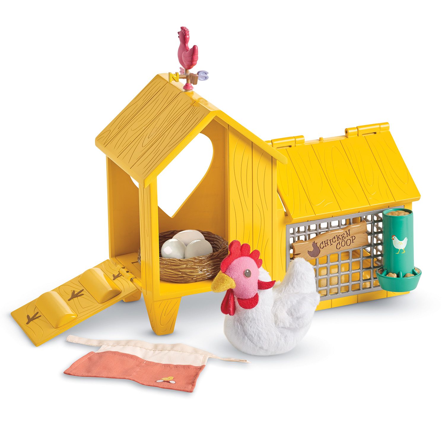 barbie with chicken coop