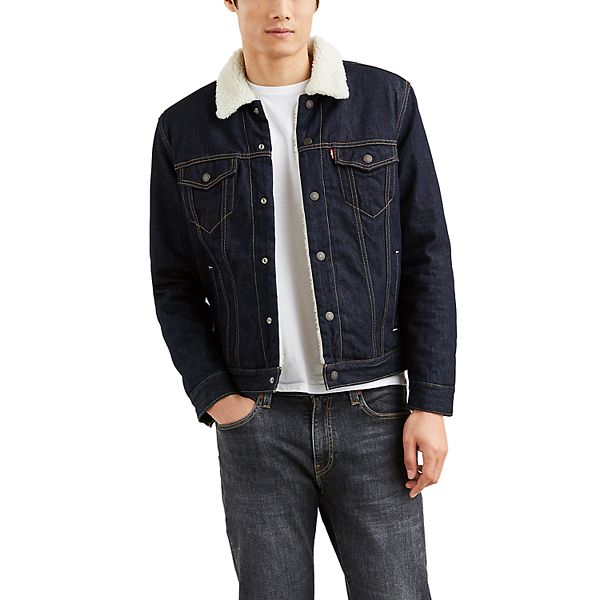 Men's Levi's® Sherpa-Lined Trucker Jacket