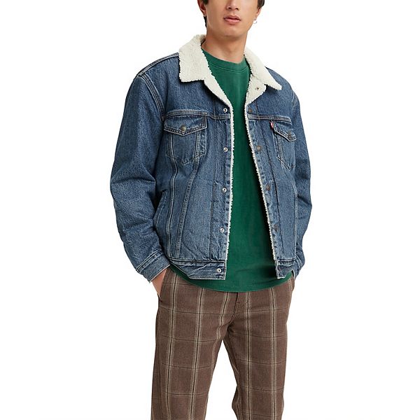 Men's Levi's Trucker Denim Jacket, Size: XXL, Dark Blue