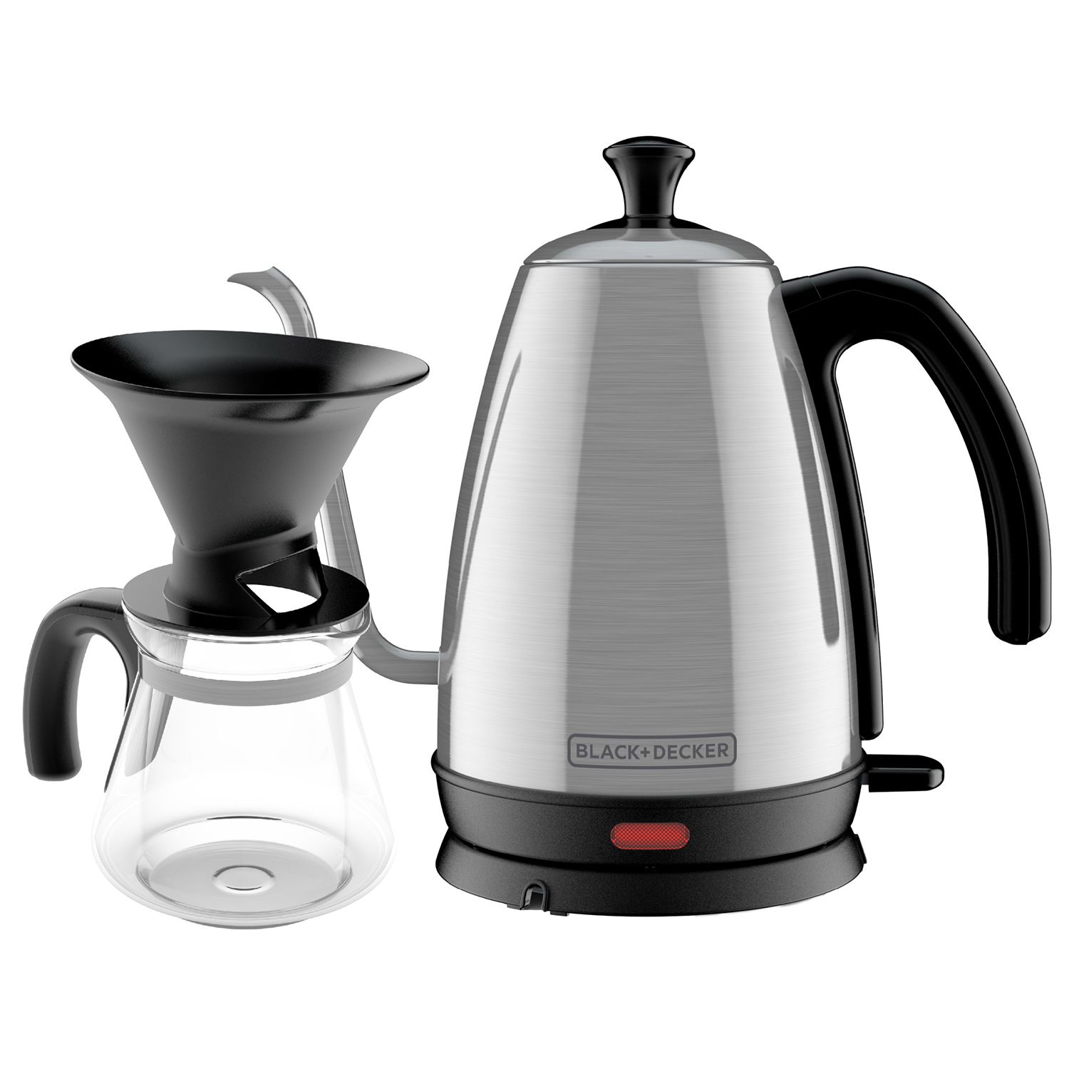 pour over coffee without gooseneck kettle