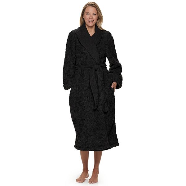 Women's Sonoma Goods For Life® Cozy Poodle Plush Robe