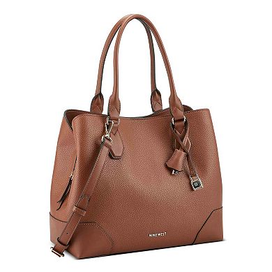 Nine West Brooklyn Jet Set Carryall Satchel Bag