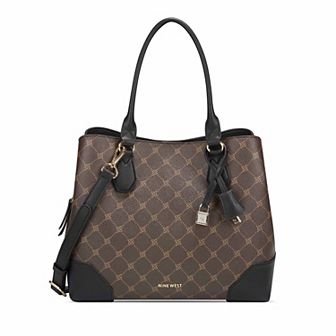 Nine West Brooklyn Jet Set Carryall Satchel Bag