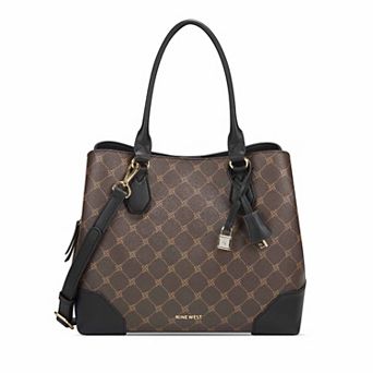 Nine West Brooklyn Jet Set Carryall Satchel Bag