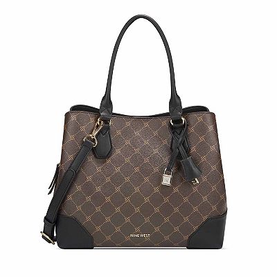 Nine West Brooklyn Jet Set Carryall Satchel Bag