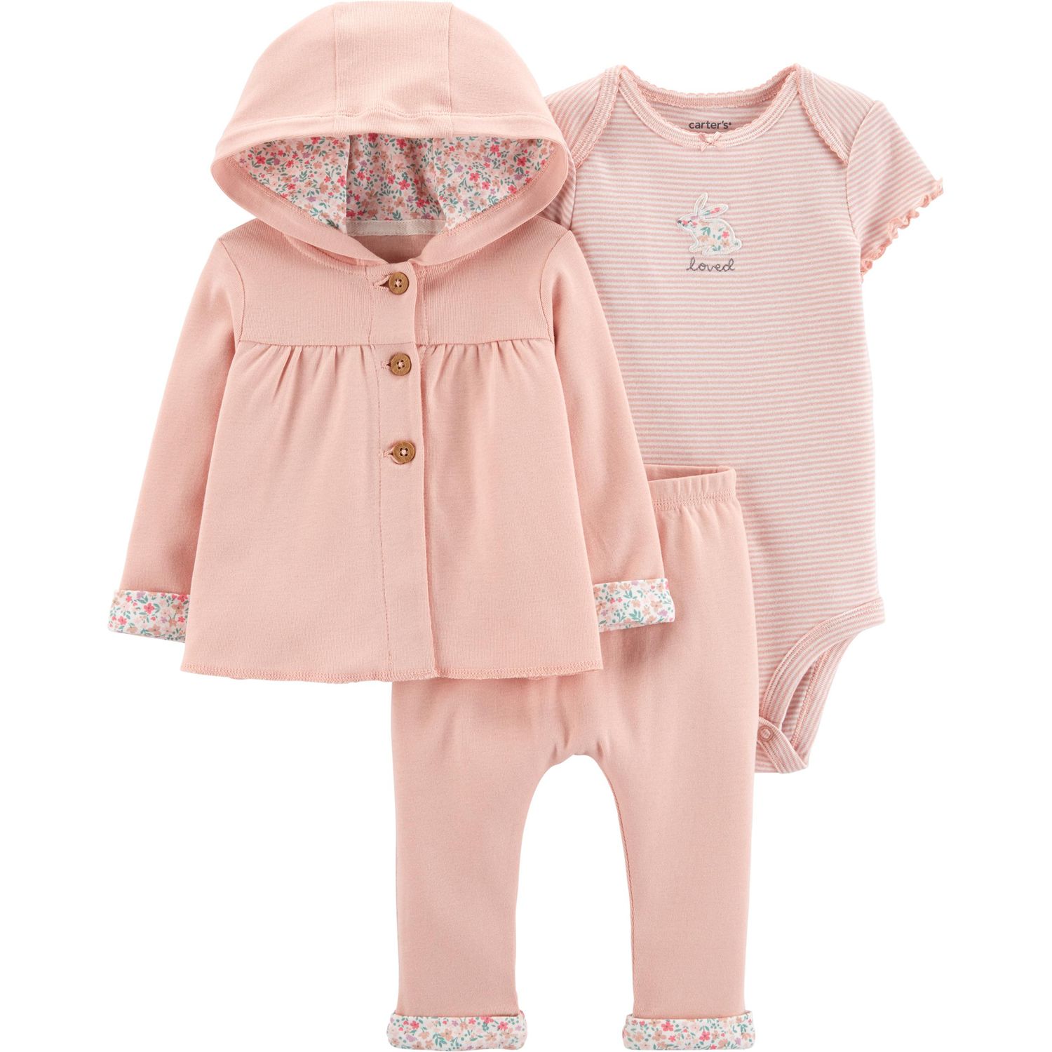 3 piece set with cardigan