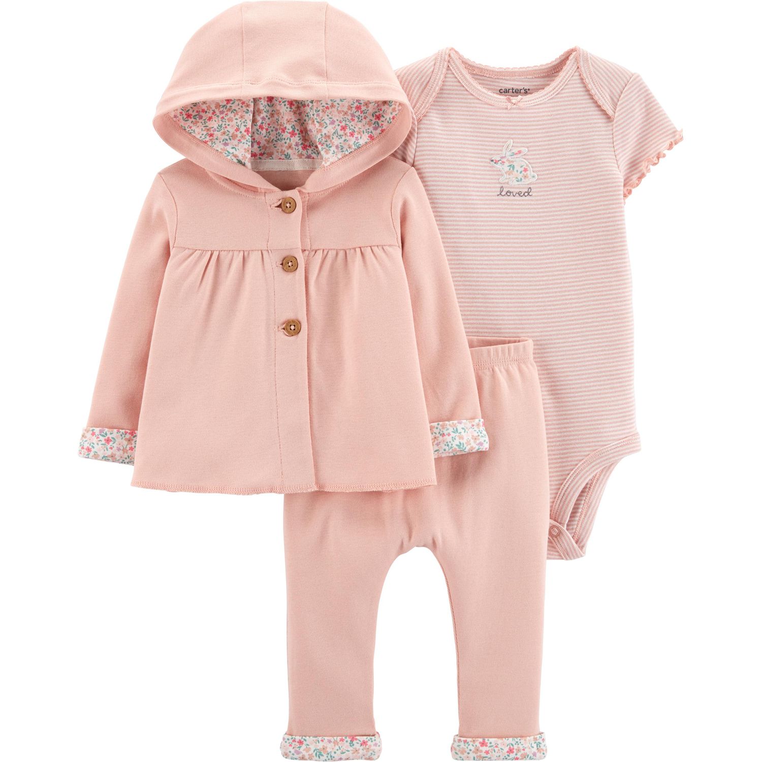 carter's 3 piece set girl