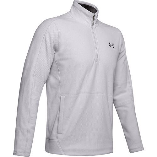 Men's Under Armour Off Grid Solid Fleece Quarter-Zip Pullover