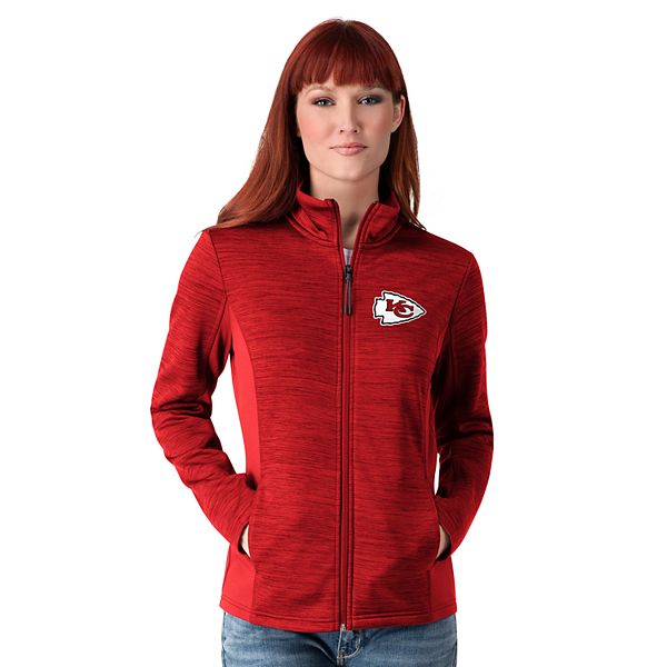 47 Women's Kansas City Chiefs Wrap Up Red Hoodie