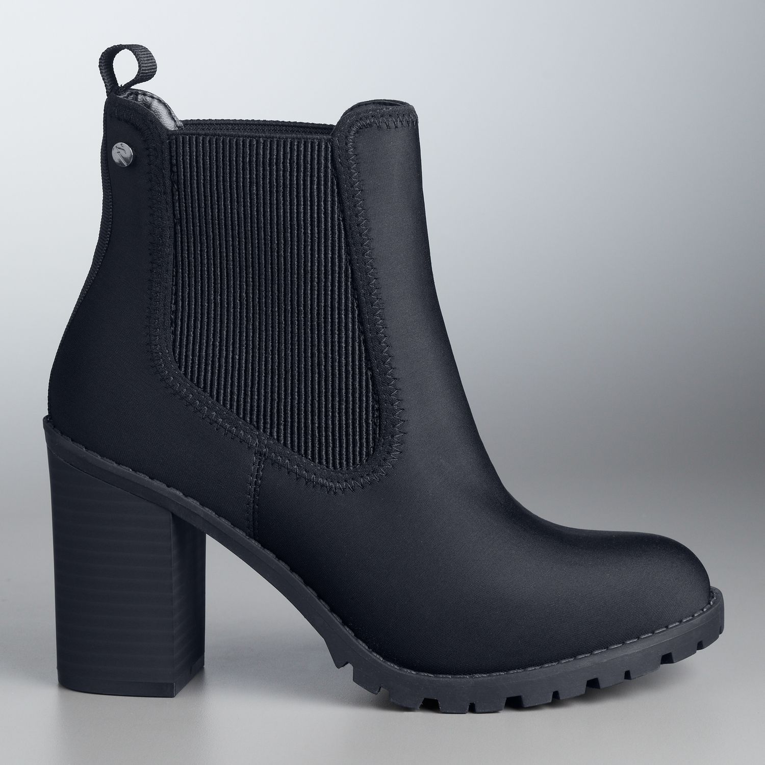 vera wang black boots