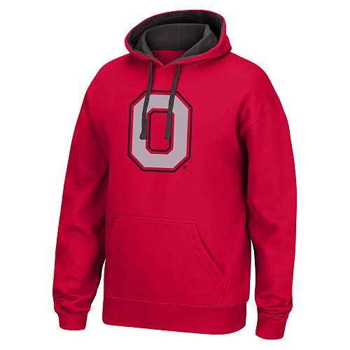 Men's Ohio State Buckeyes Basic Pullover Hoodie