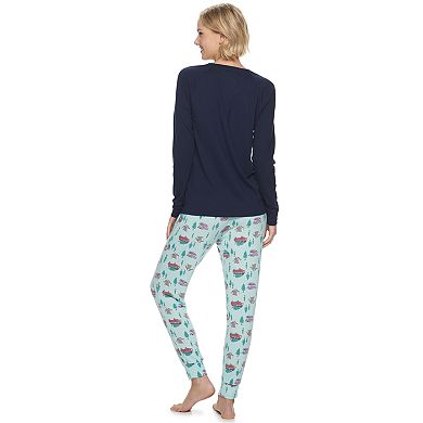 Women's Sonoma Goods For Life 2 Piece Dreamy Soft Pajama Set