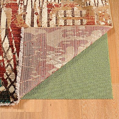 Linon Illusions Abstract Multi-Colored Rug