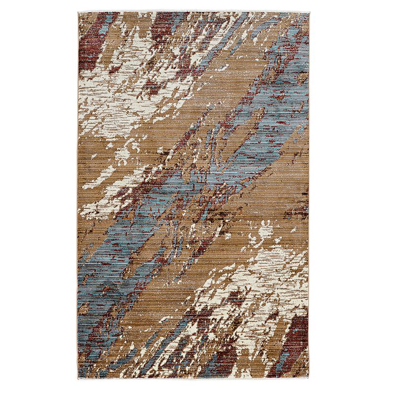 Linon Illusions Multi-Colored Rug, Multicolor, 8X11 Ft