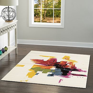 Linon Masters Multi-Color Rug