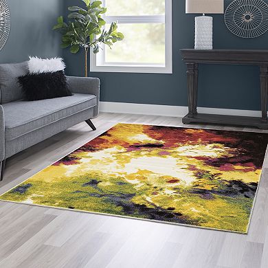 Linon Masters Multi-Colored Rug