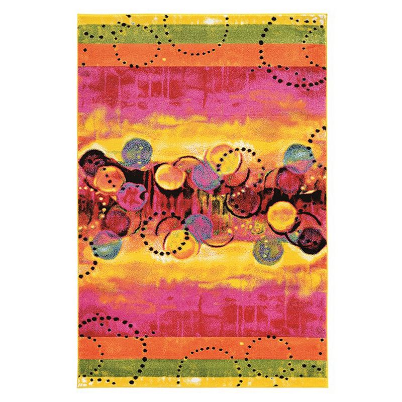 Linon Masters Multi-Colored Rug, Multicolor, 5X7.5 Ft