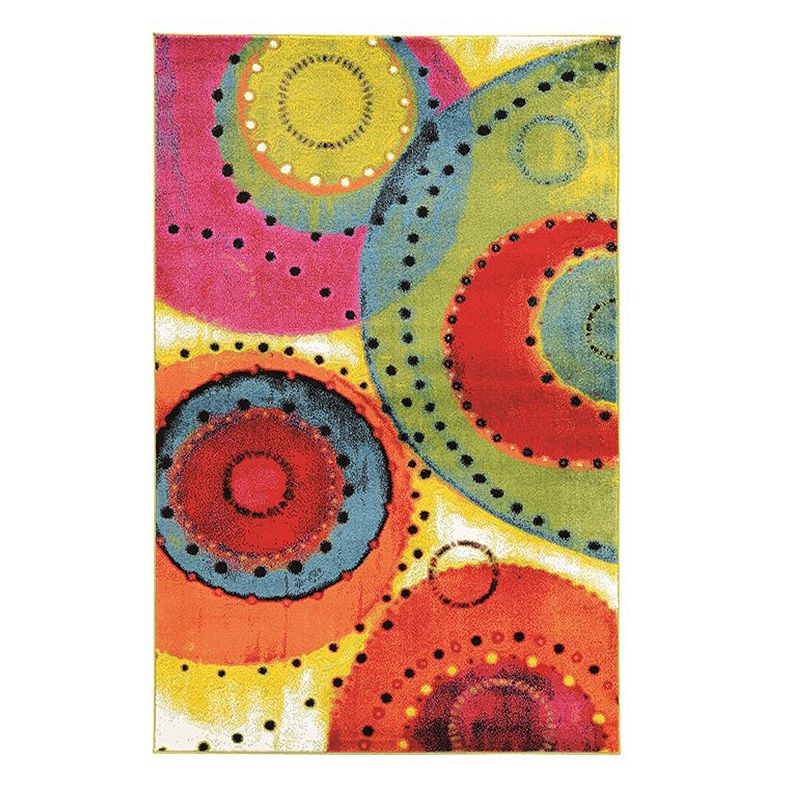 Linon Masters Multi-Colored Rug, Multicolor, 5X7.5 Ft