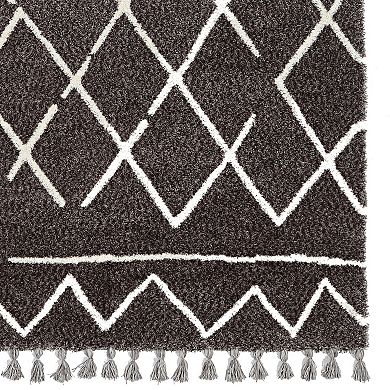Linon Marrakech Multi-Colored Diamond Pattern Rug