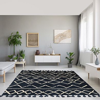 Linon Marrakech Multi-Colored Rug