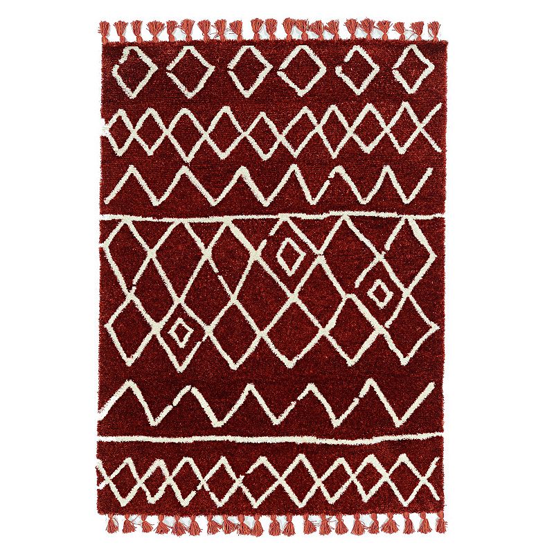 Linon Marrakech Multi-Colored Rug, 5X7 Ft