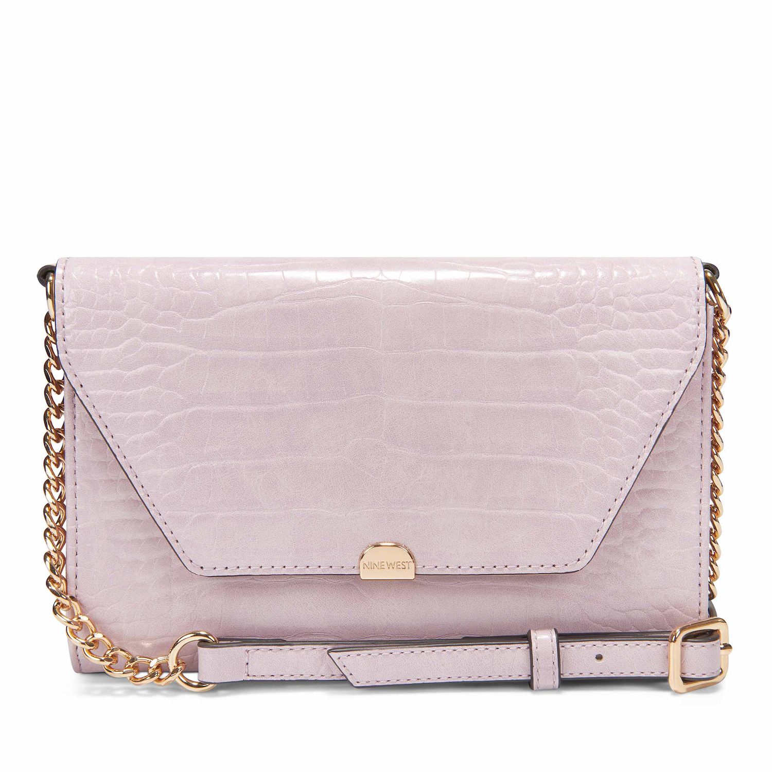 nine west beige purse