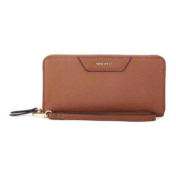 Zip around best sale wristlet wallet