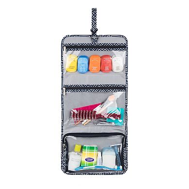 Travelon Boho Trifold Hanging Toiletry Kit
