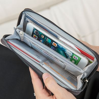 Travelon RFID Blocking Single Zip Wallet