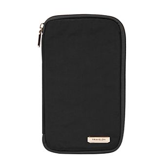 Travelon RFID Blocking Family Passport Zip Wallet